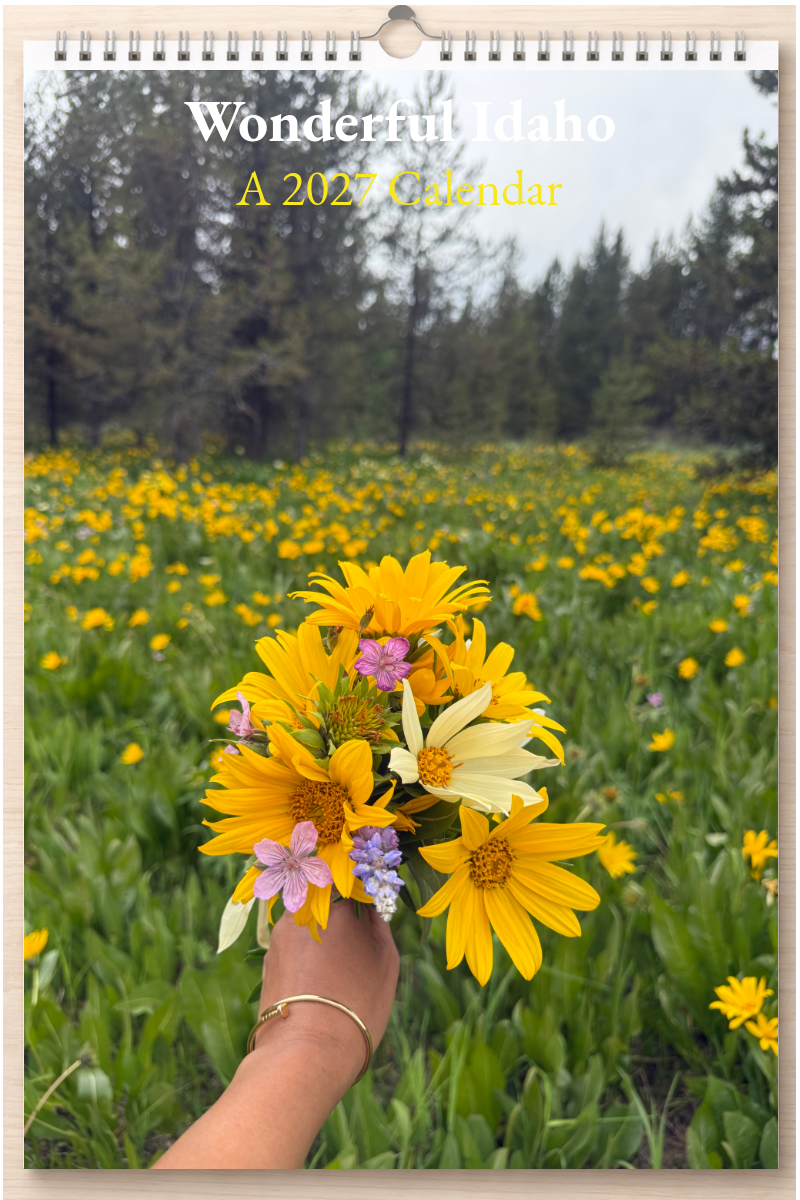 Wonderful Idaho: A 2027 Calendar