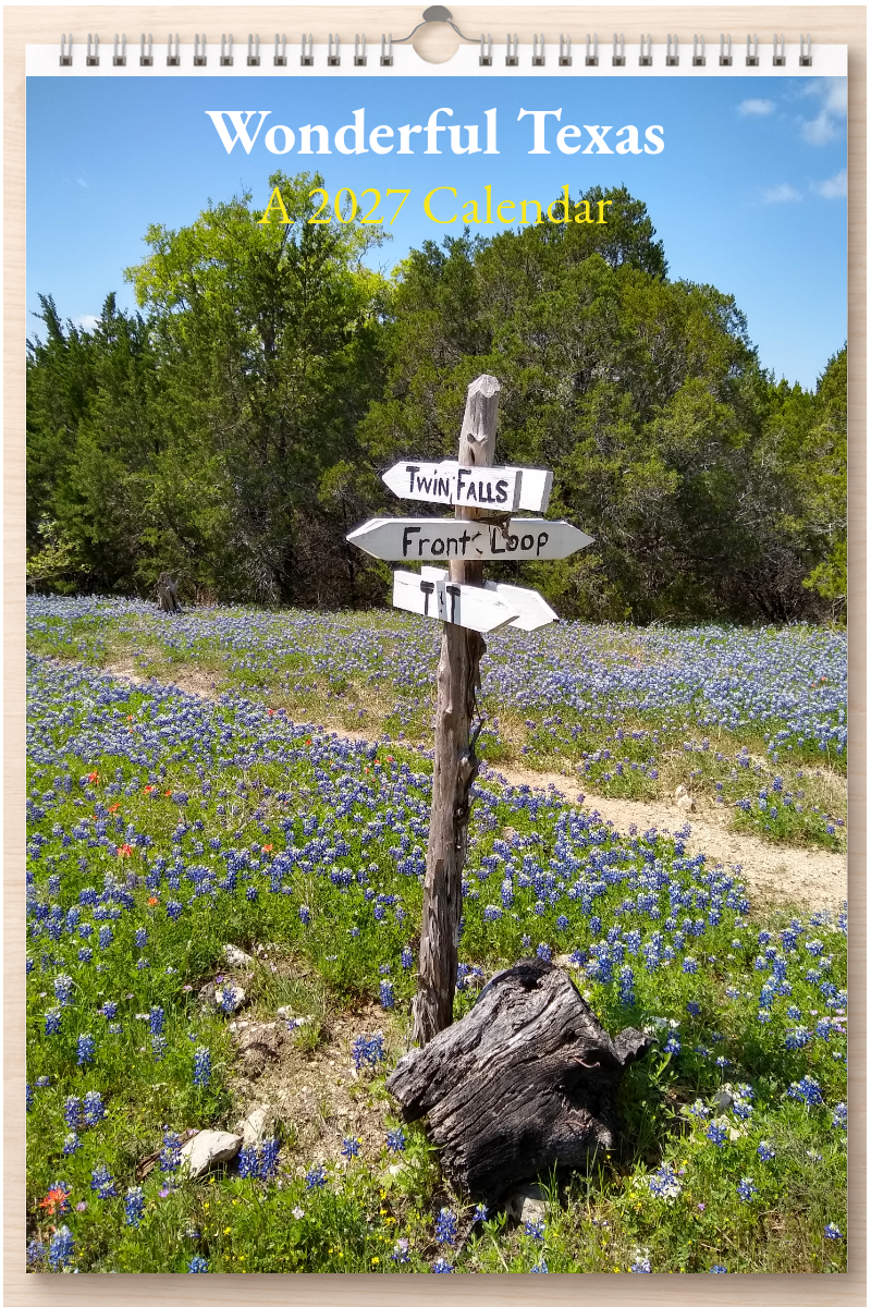Wonderful Texas: A 2027 Calendar