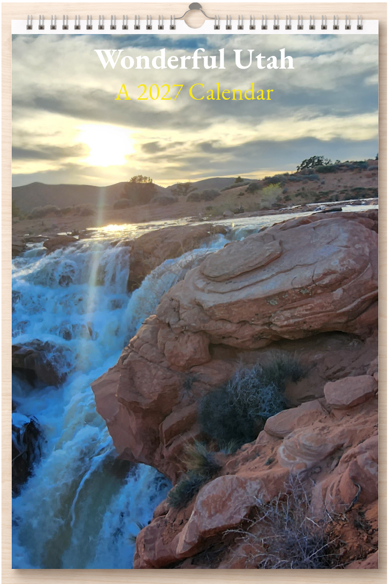 Wonderful Utah: A 2027 Calendar