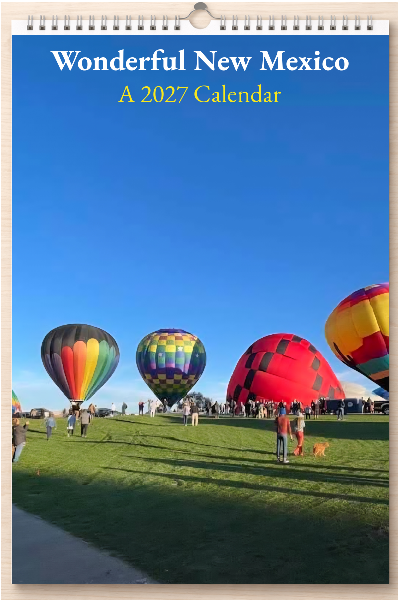 Wonderful New Mexico: A 2027 Calendar