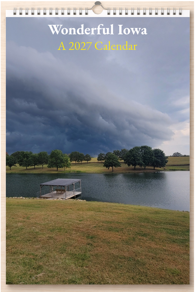 Wonderful Iowa: A 2027 Calendar