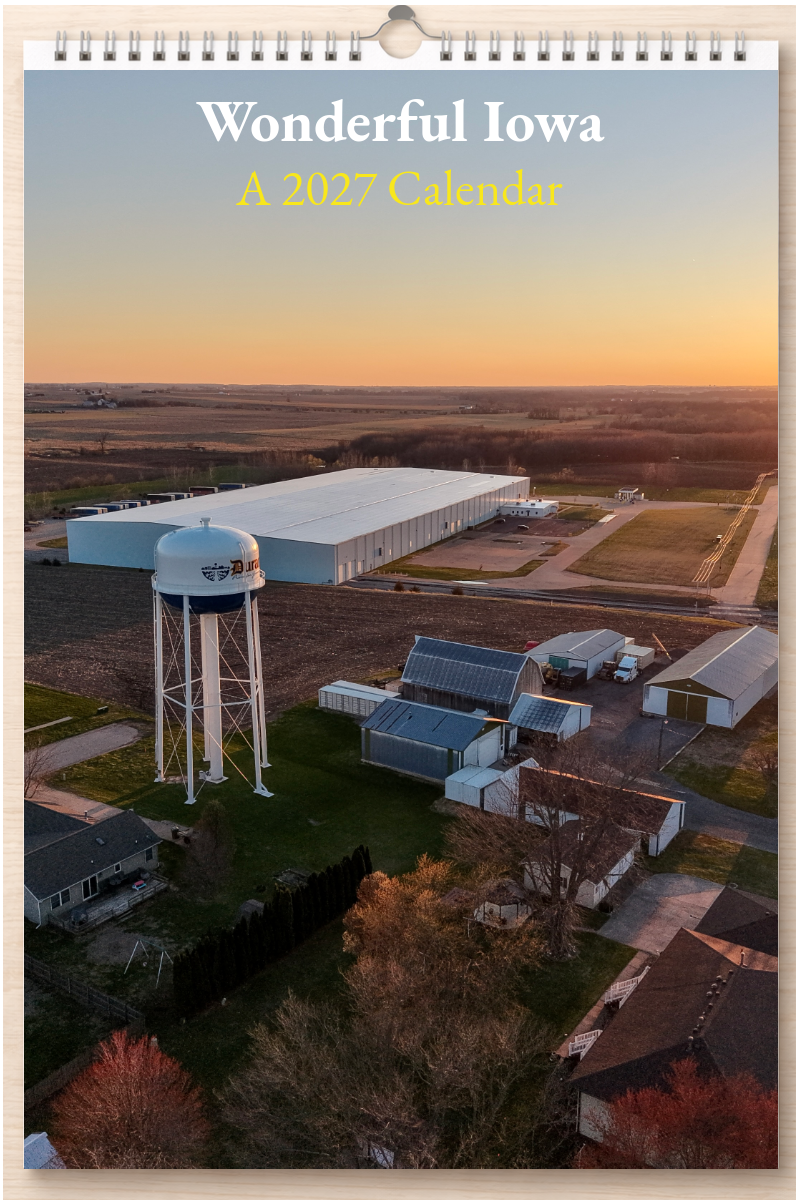 Wonderful Iowa: A 2027 Calendar