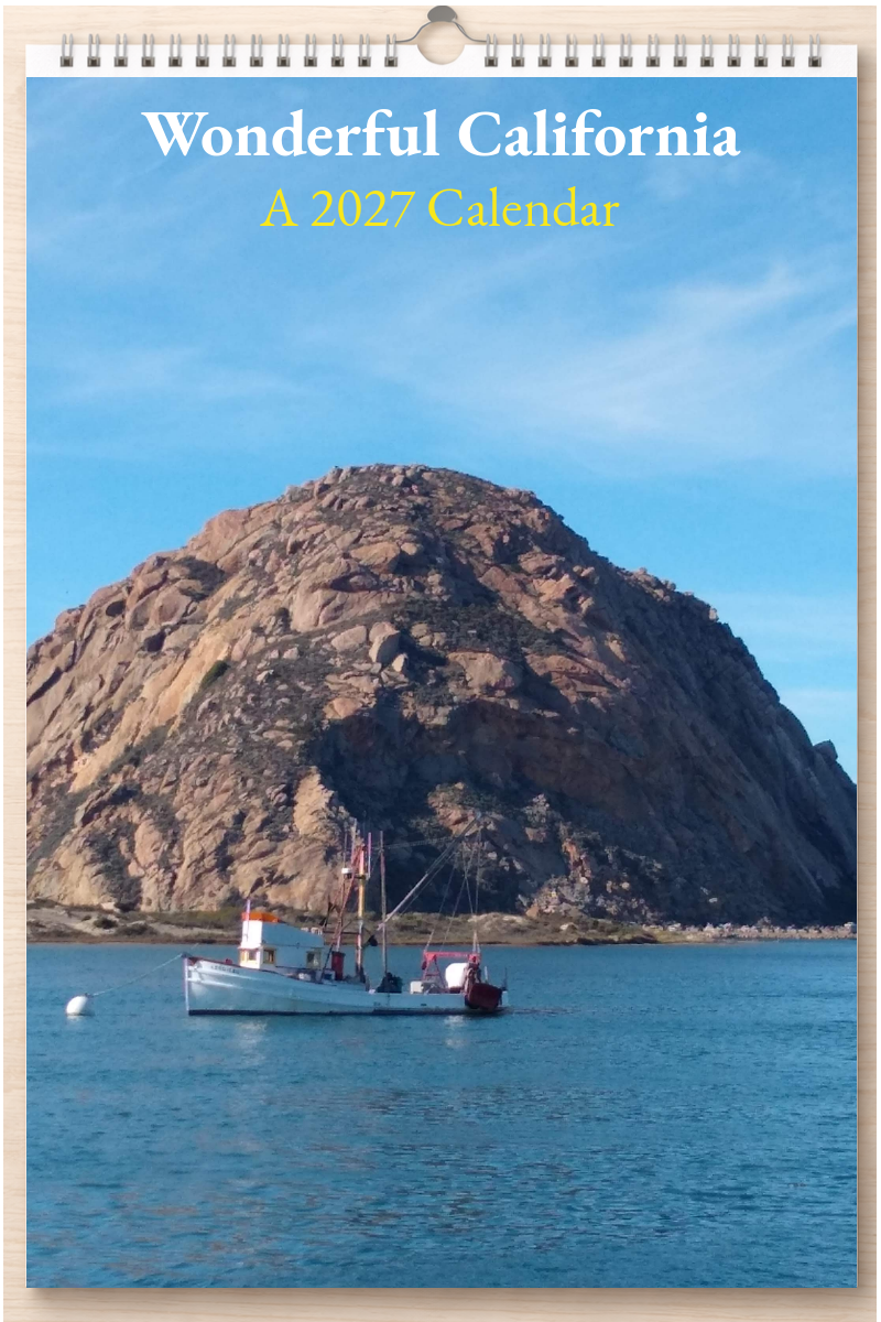Wonderful California: A 2027 Calendar