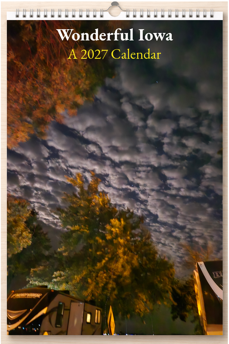 Wonderful Iowa: A 2027 Calendar