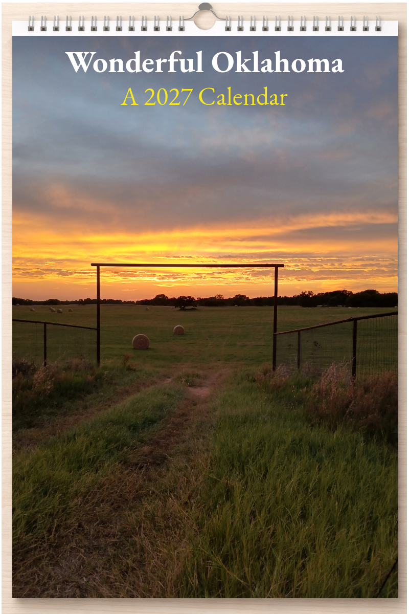 Wonderful Oklahoma: A 2027 Calendar