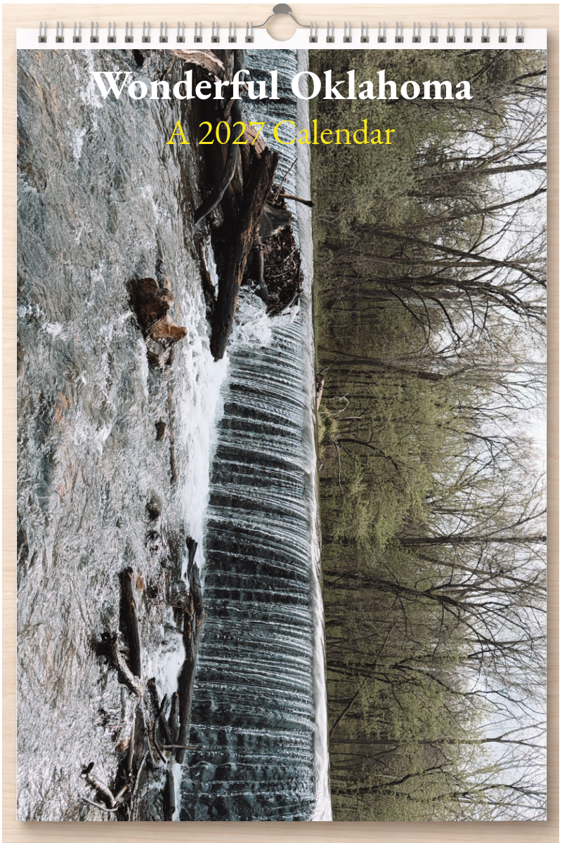 Wonderful Oklahoma: A 2027 Calendar