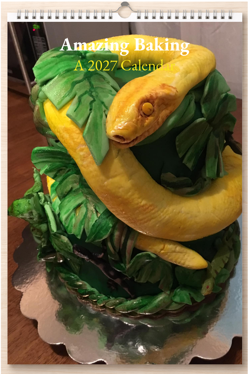 Amazing Baking: A 2027 Calendar