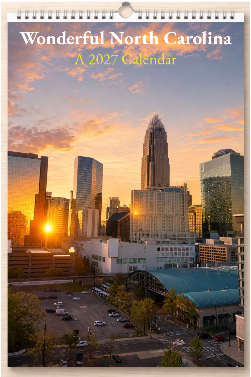 Wonderful North Carolina: A 2027 Calendar