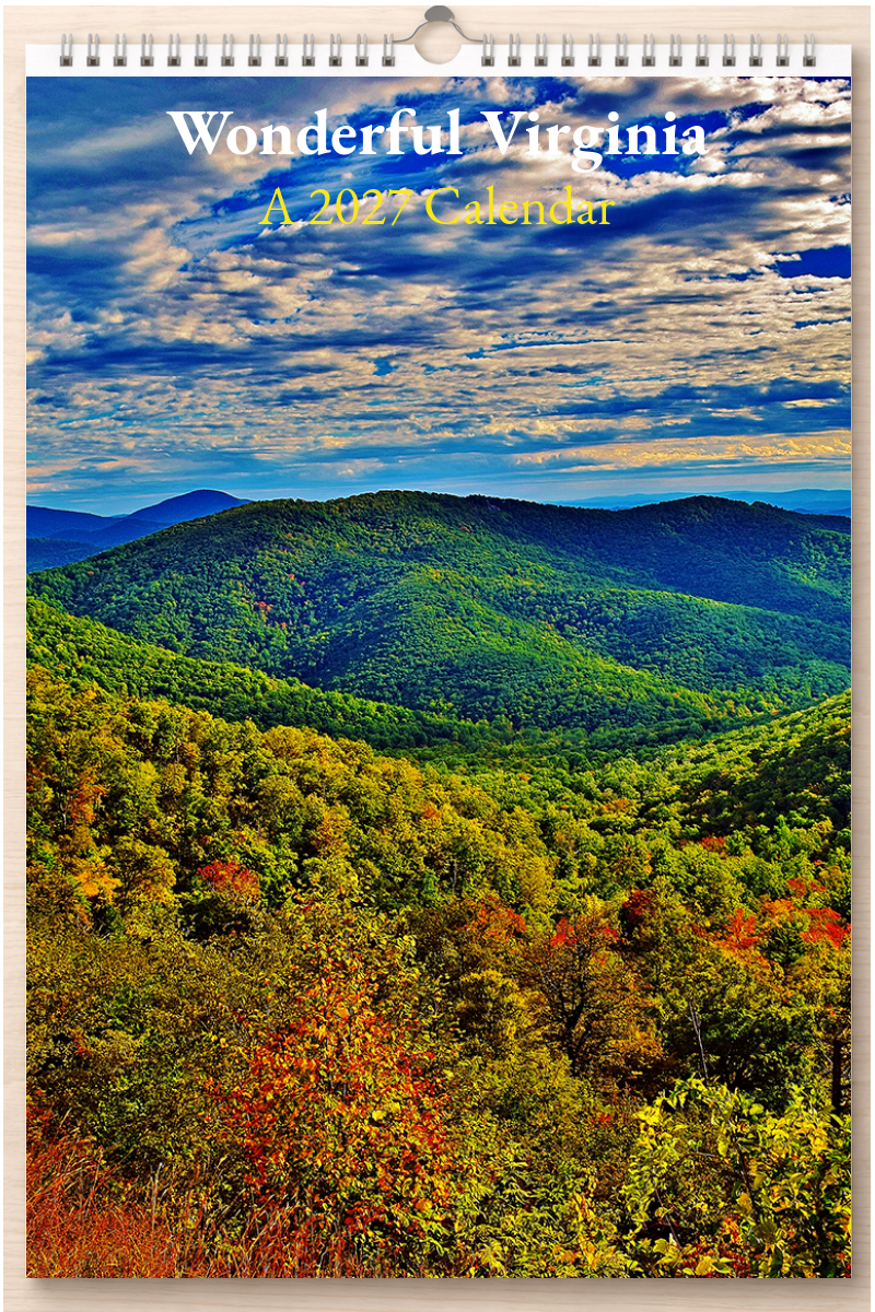 Wonderful Virginia: A 2027 Calendar