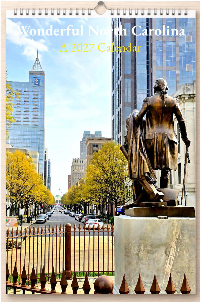Wonderful North Carolina: A 2027 Calendar