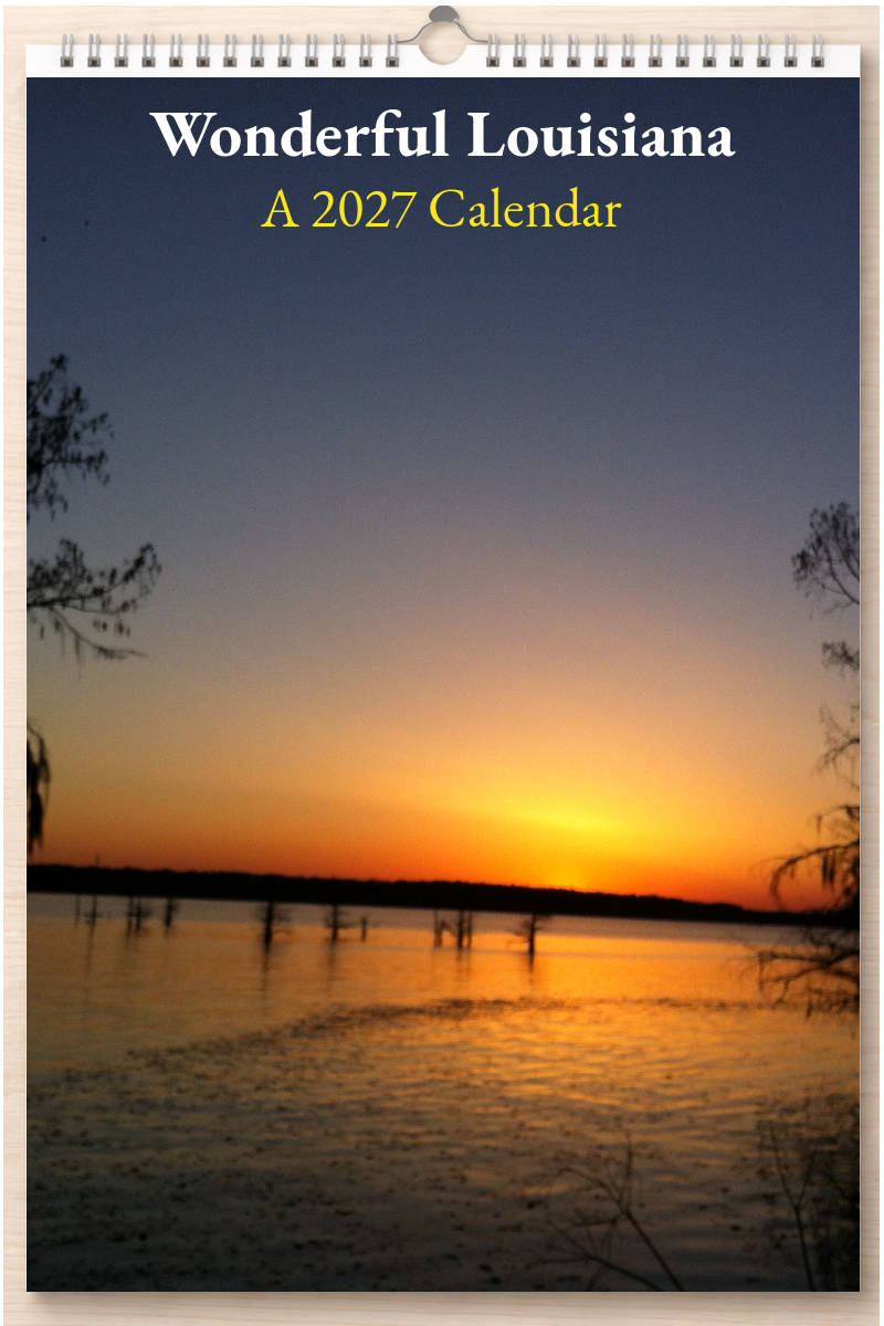 Wonderful Louisiana: A 2027 Calendar