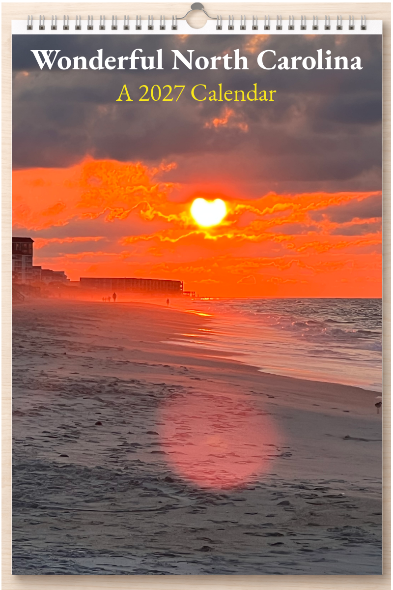 Wonderful North Carolina: A 2027 Calendar