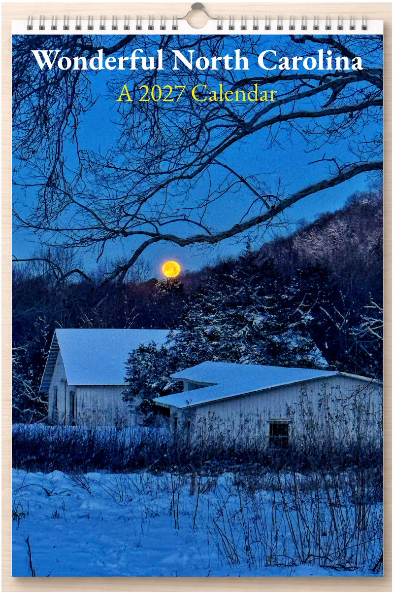 Wonderful North Carolina: A 2027 Calendar