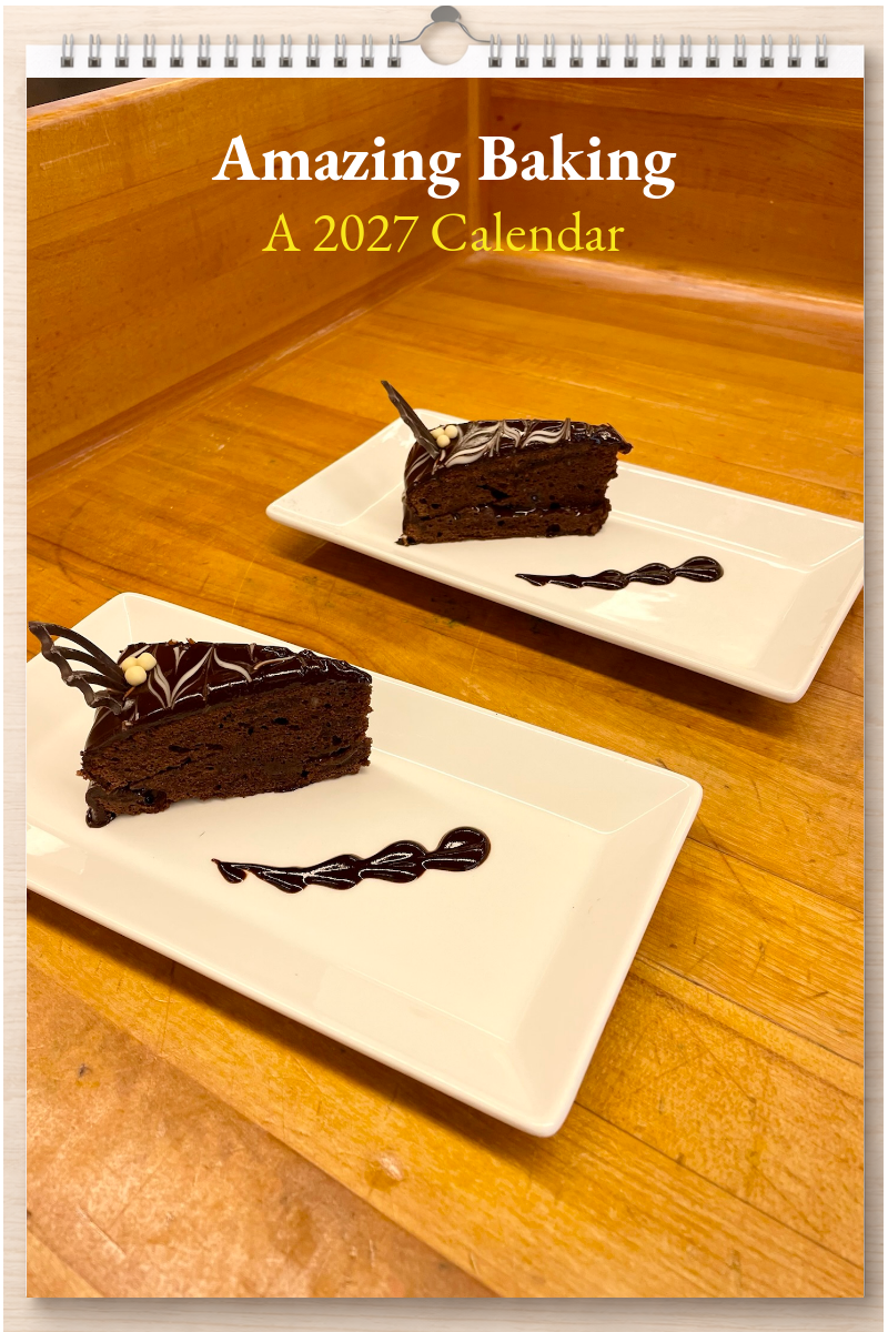 Amazing Baking: A 2027 Calendar
