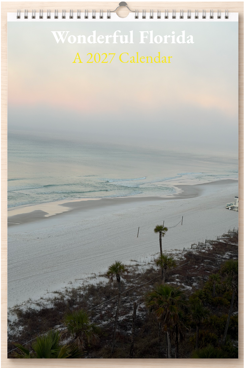 Wonderful Florida: A 2027 Calendar
