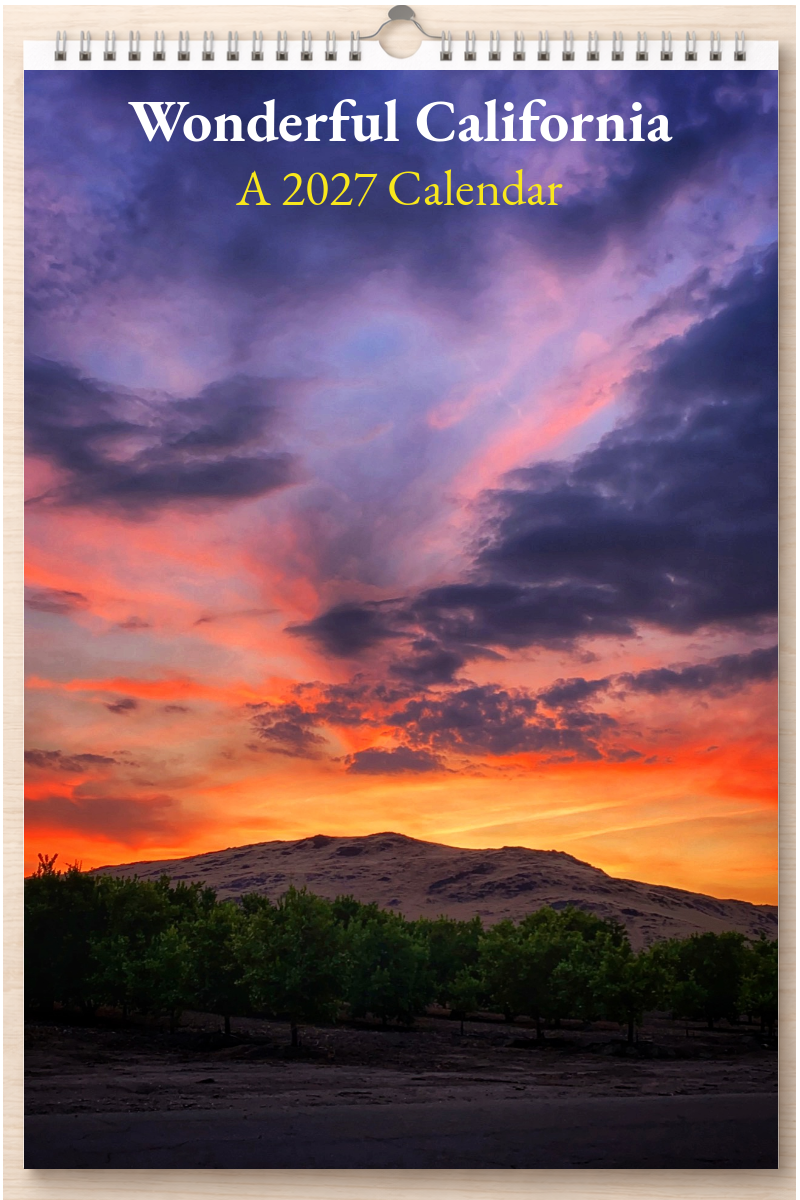 Wonderful California: A 2027 Calendar