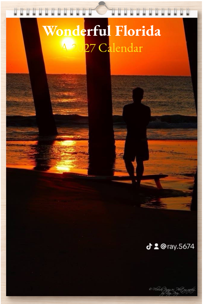 Wonderful Florida: A 2027 Calendar