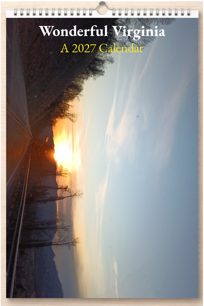 Wonderful Virginia: A 2027 Calendar