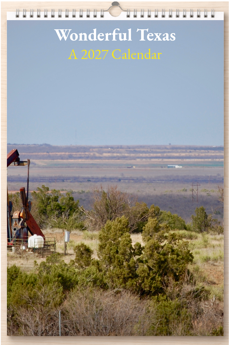 Wonderful Texas: A 2027 Calendar