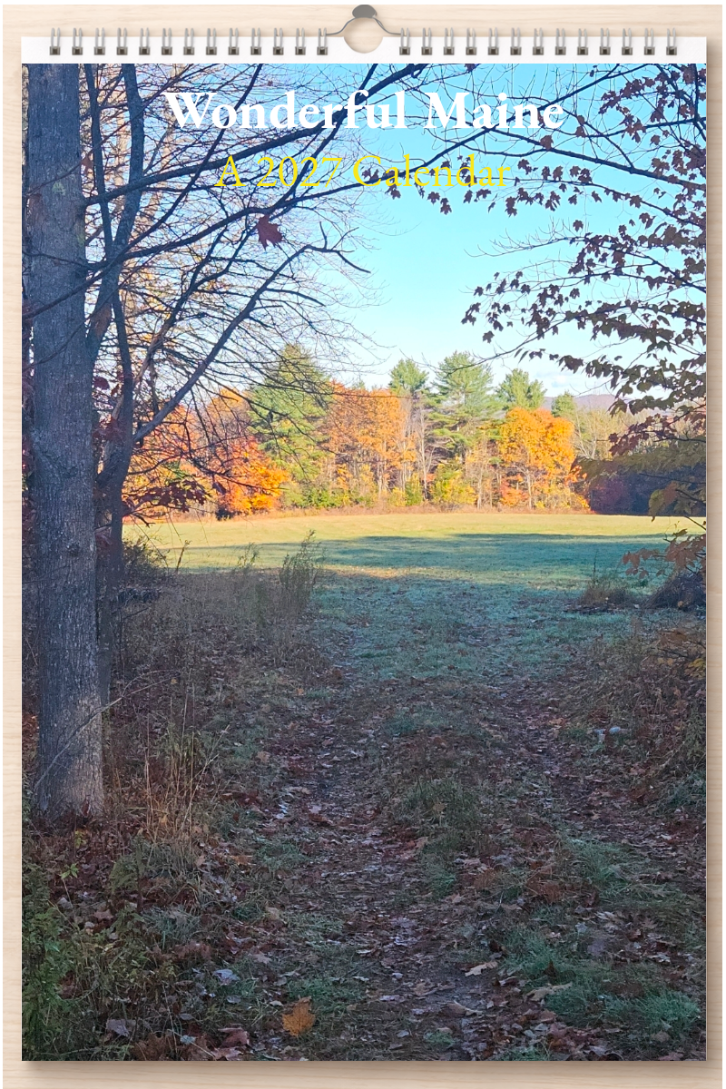 Wonderful Maine: A 2027 Calendar