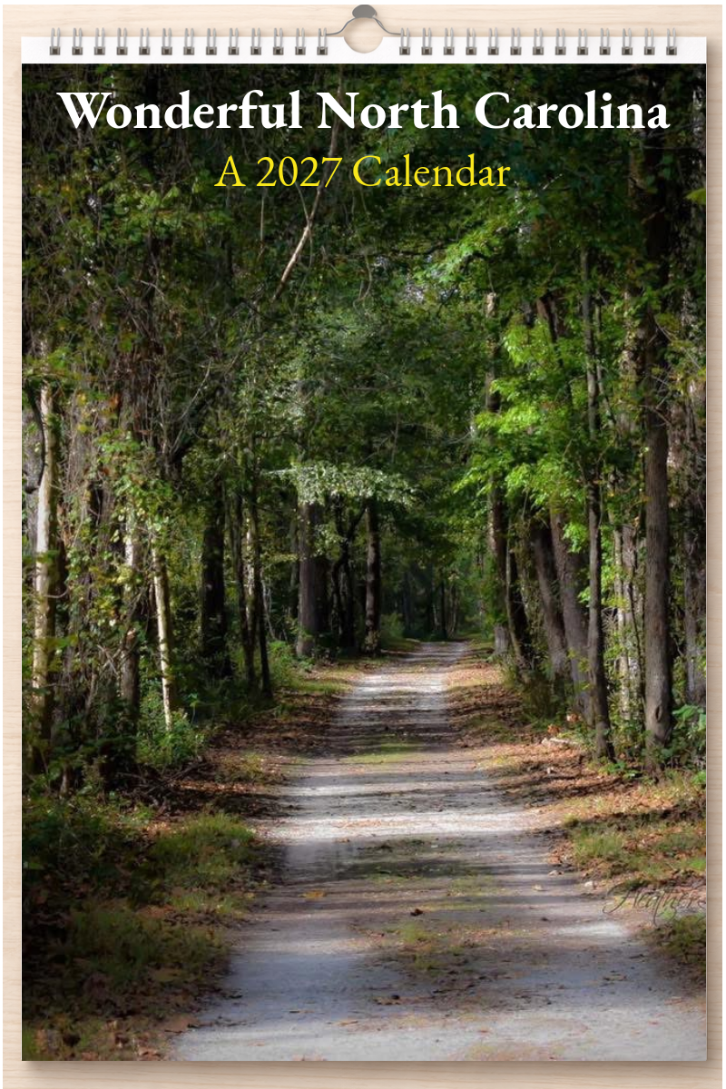 Wonderful North Carolina: A 2027 Calendar