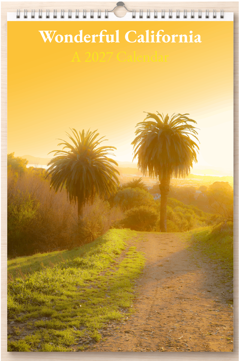 Wonderful California: A 2027 Calendar