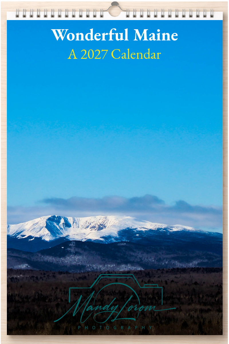Wonderful Maine: A 2027 Calendar