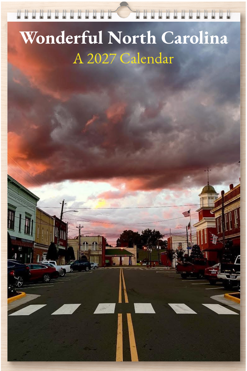 Wonderful North Carolina: A 2027 Calendar