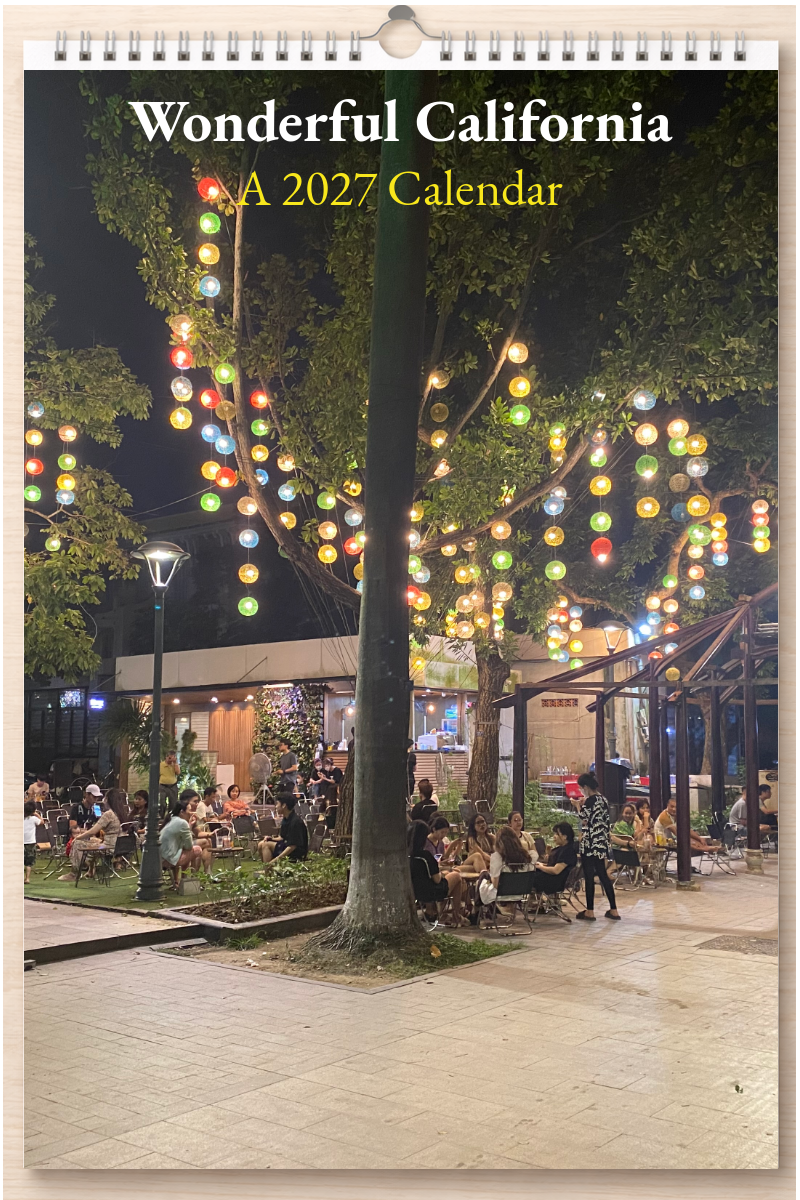 Wonderful California: A 2027 Calendar