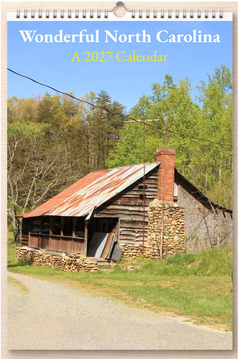 Wonderful North Carolina: A 2027 Calendar