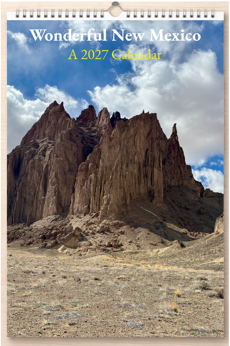 Wonderful New Mexico: A 2027 Calendar