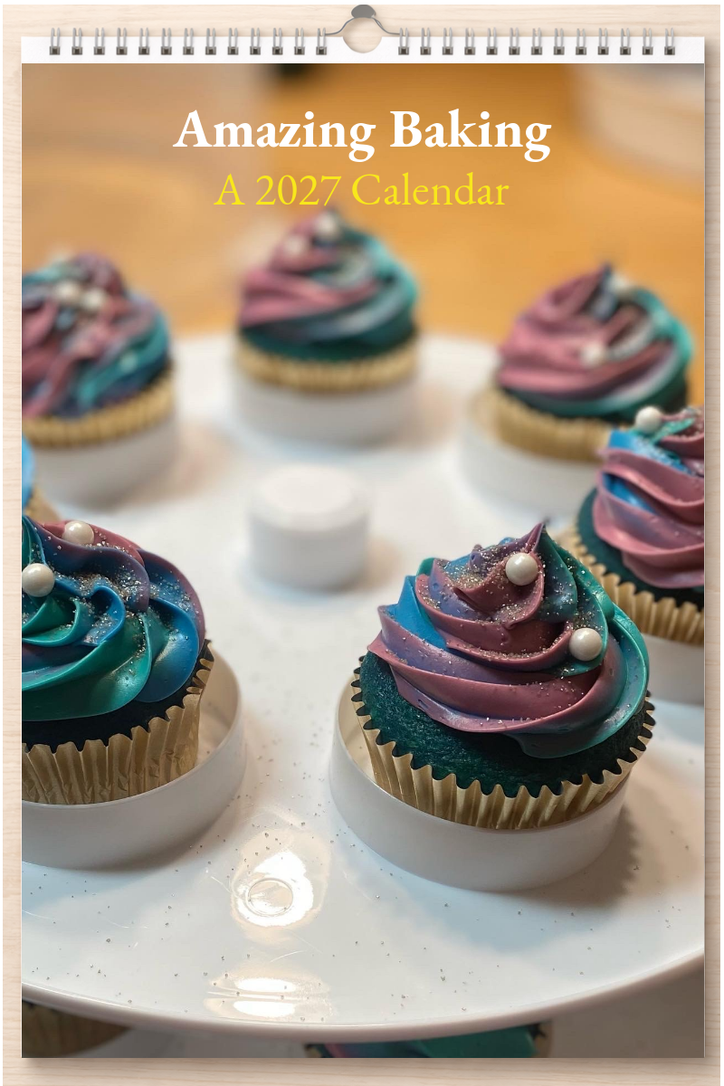 Amazing Baking: A 2027 Calendar