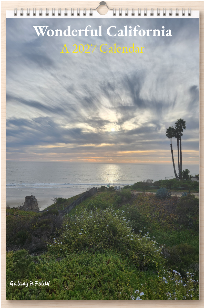 Wonderful California: A 2027 Calendar