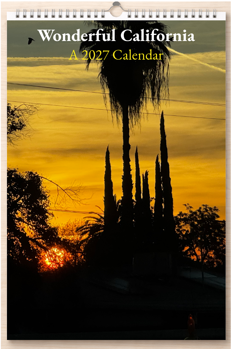 Wonderful California: A 2027 Calendar