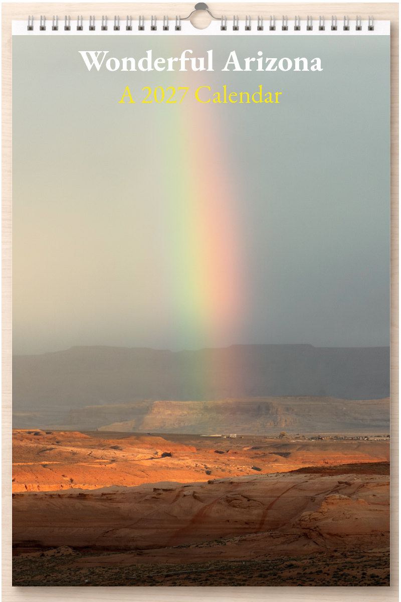Wonderful Arizona: A 2027 Calendar