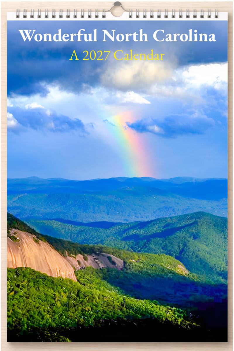 Wonderful North Carolina: A 2027 Calendar