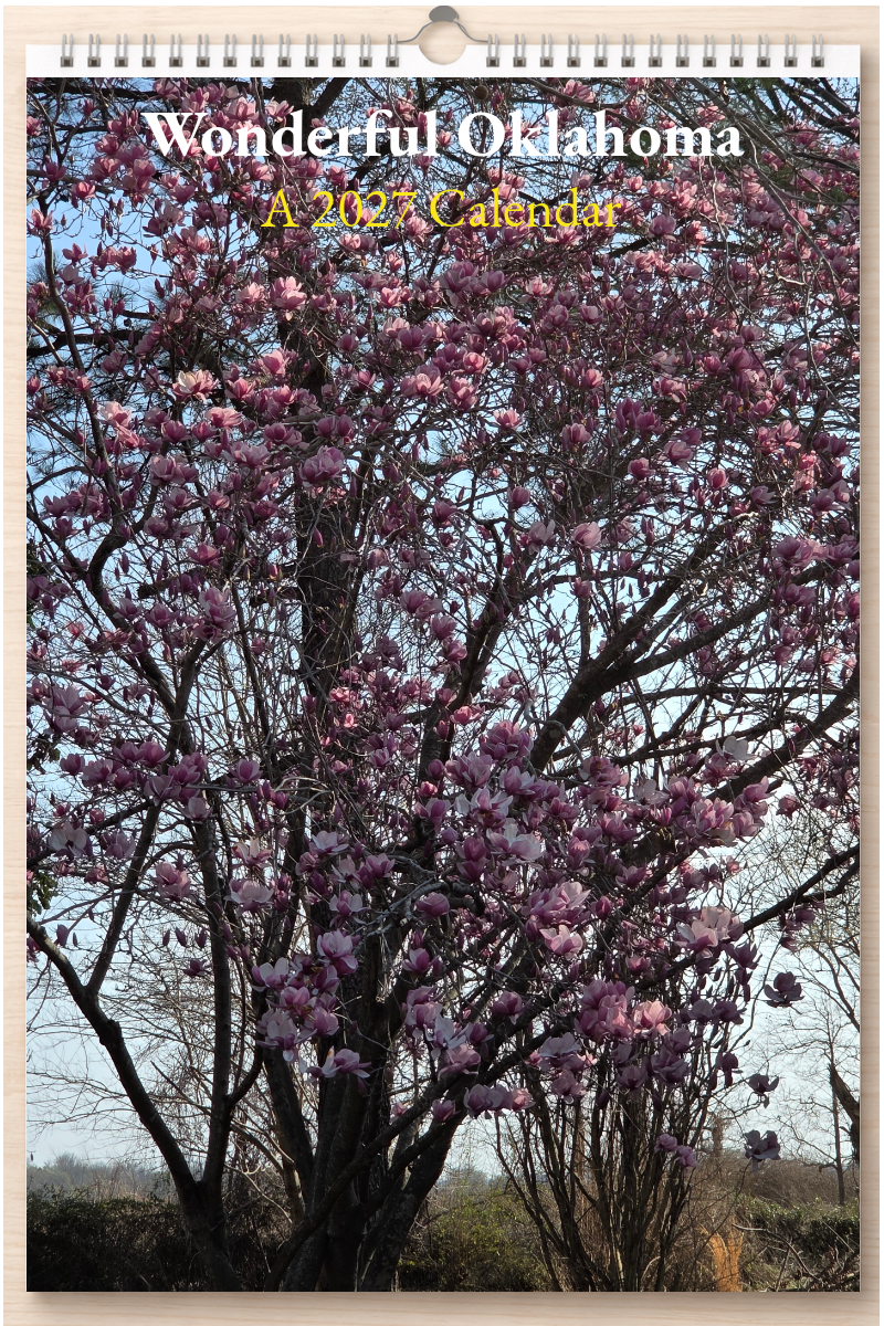 Wonderful Oklahoma: A 2027 Calendar