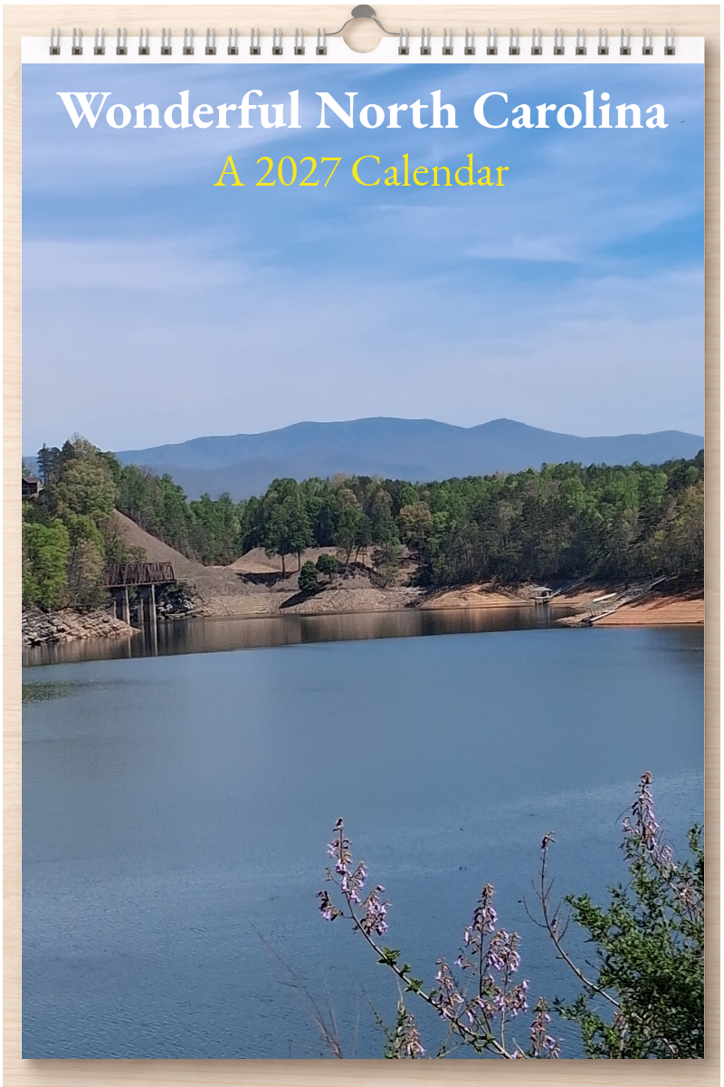 Wonderful North Carolina: A 2027 Calendar