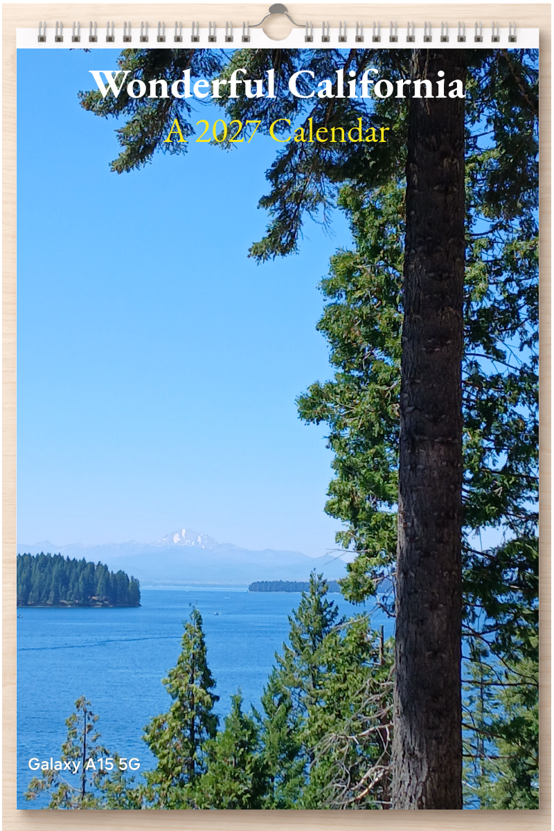 Wonderful California: A 2027 Calendar