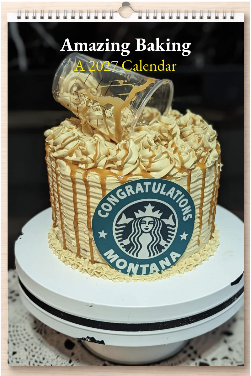 Amazing Baking: A 2027 Calendar