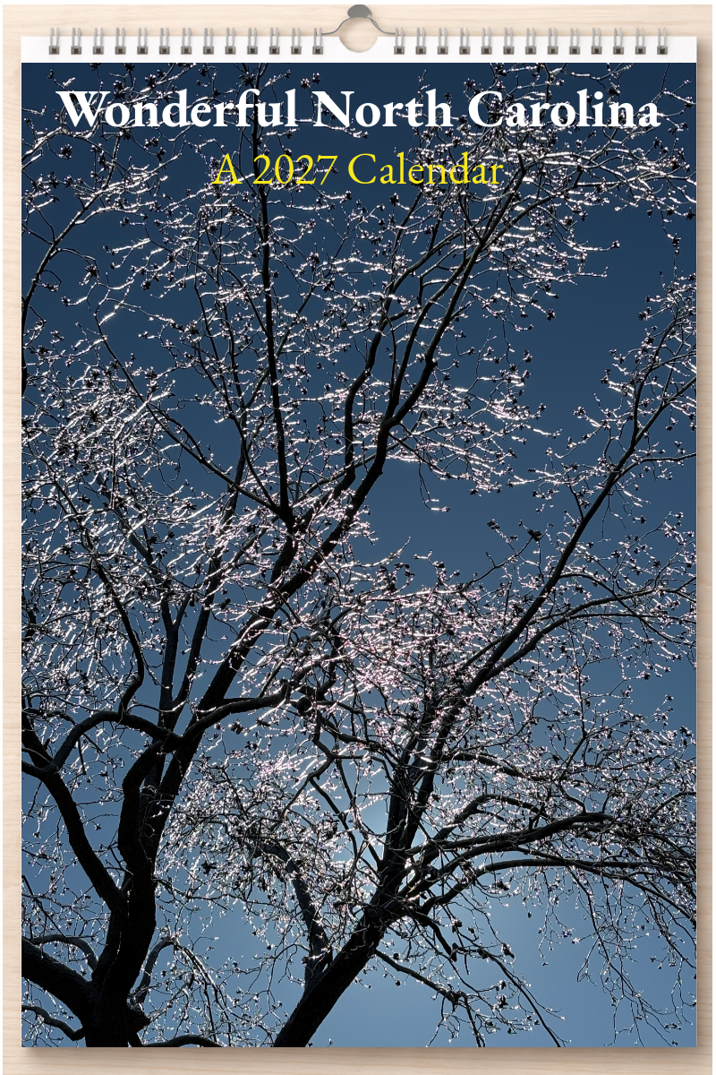 Wonderful North Carolina: A 2027 Calendar