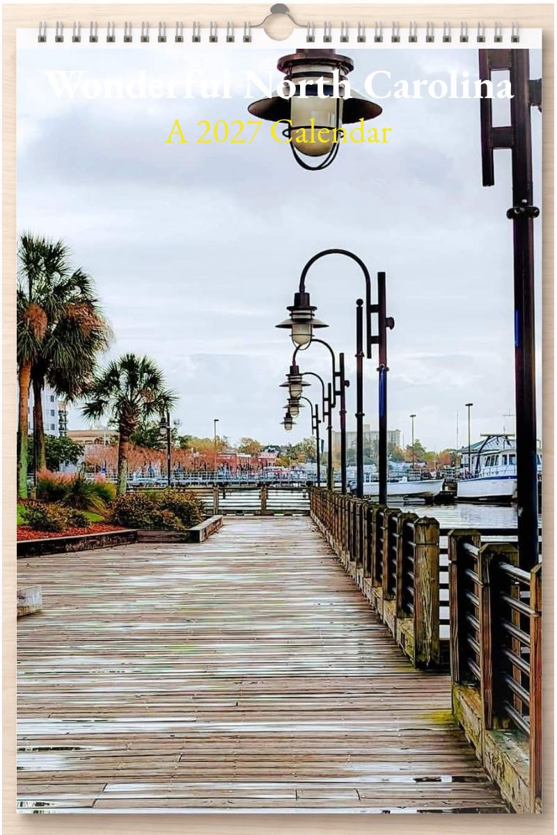Wonderful North Carolina: A 2027 Calendar