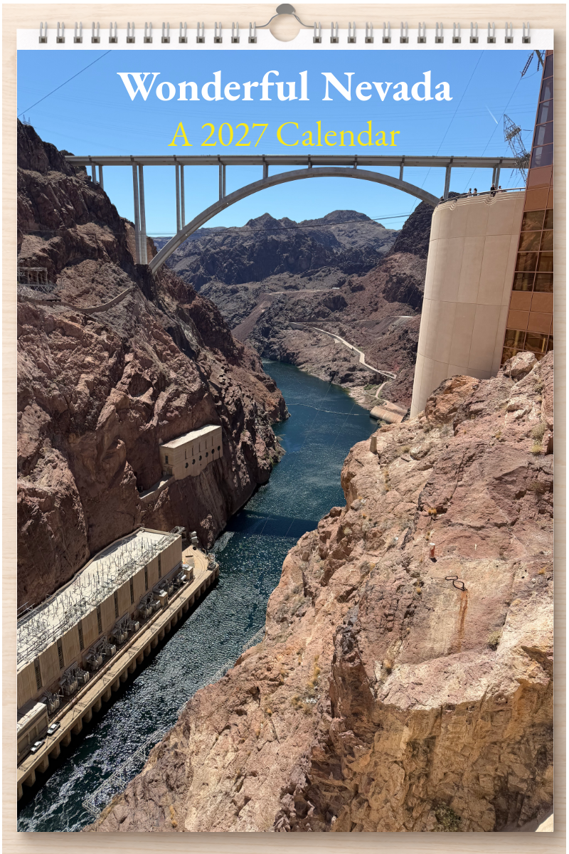 Wonderful Nevada: A 2027 Calendar
