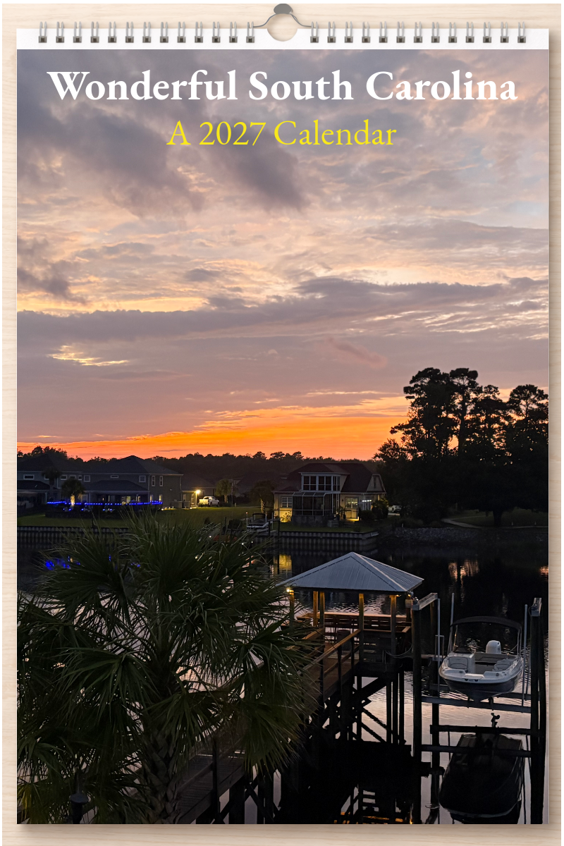 Wonderful South Carolina: A 2027 Calendar