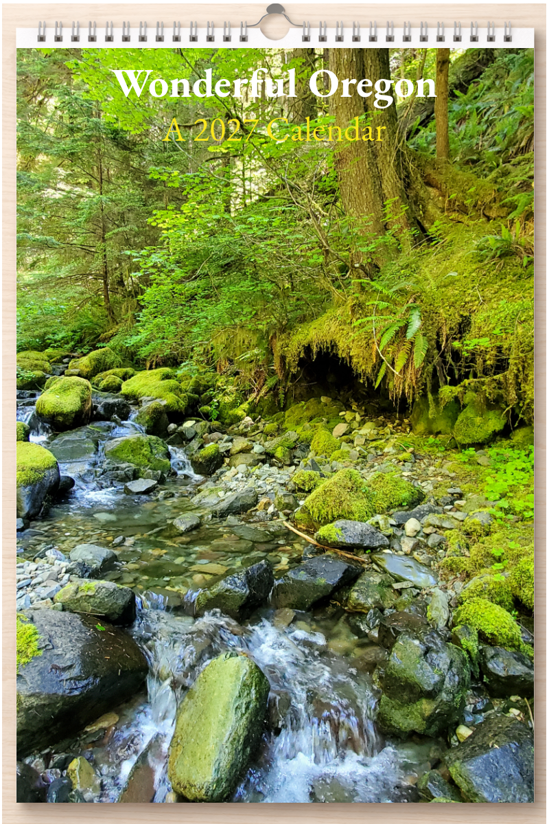 Wonderful Oregon: A 2027 Calendar