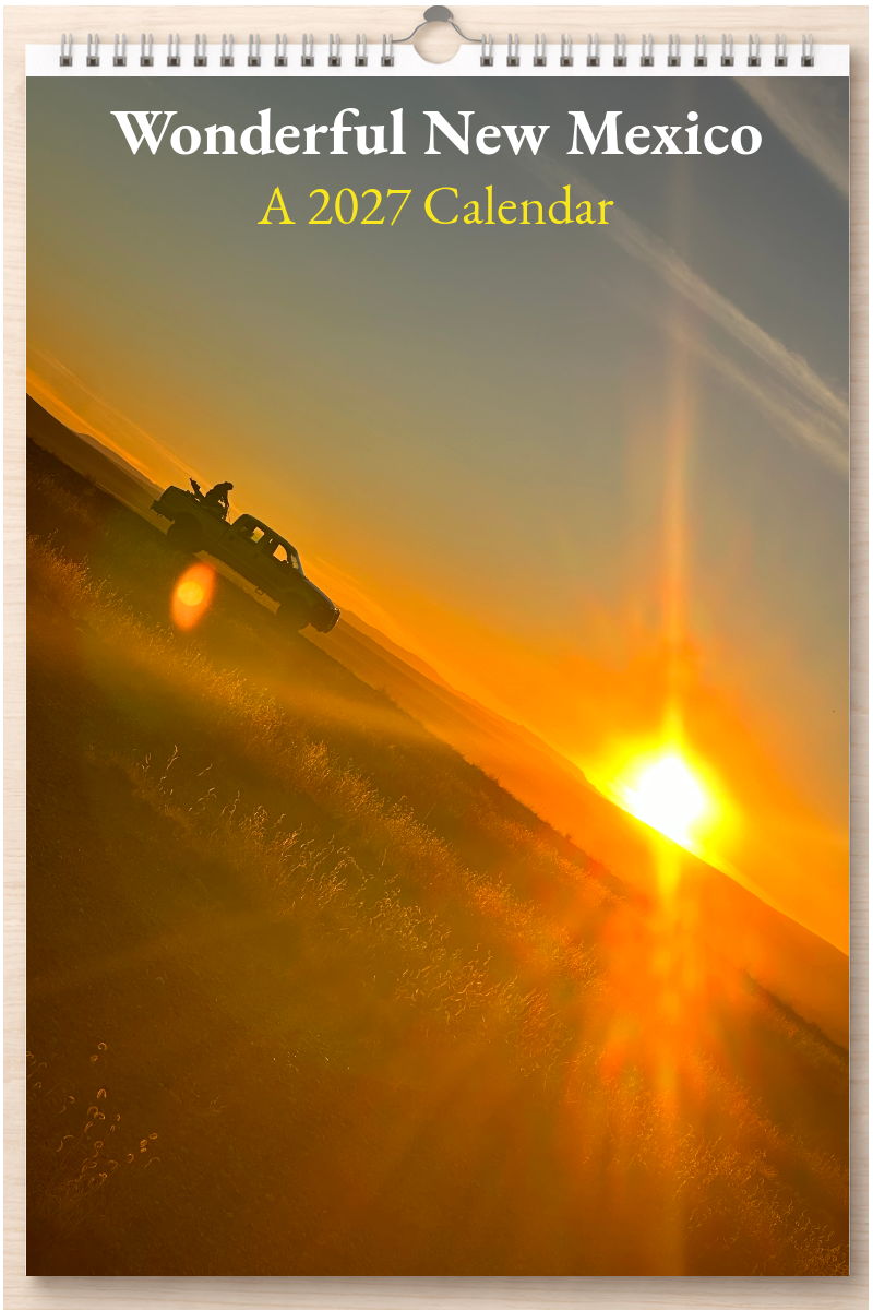 Wonderful New Mexico: A 2027 Calendar