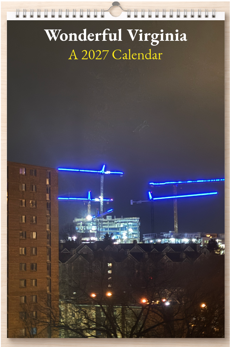 Wonderful Virginia: A 2027 Calendar