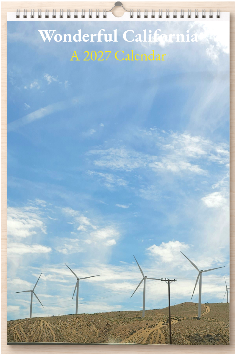 Wonderful California: A 2027 Calendar
