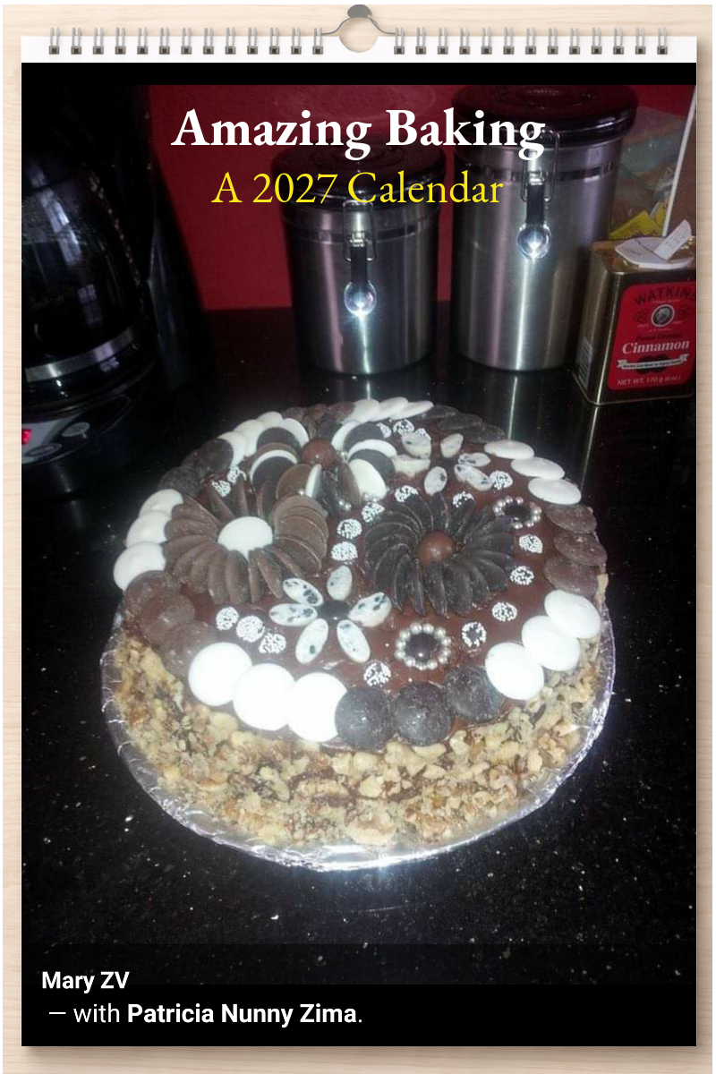 Amazing Baking: A 2027 Calendar