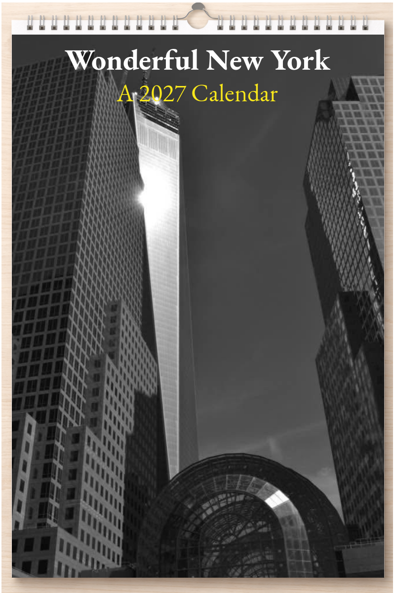 Wonderful New York: A 2027 Calendar